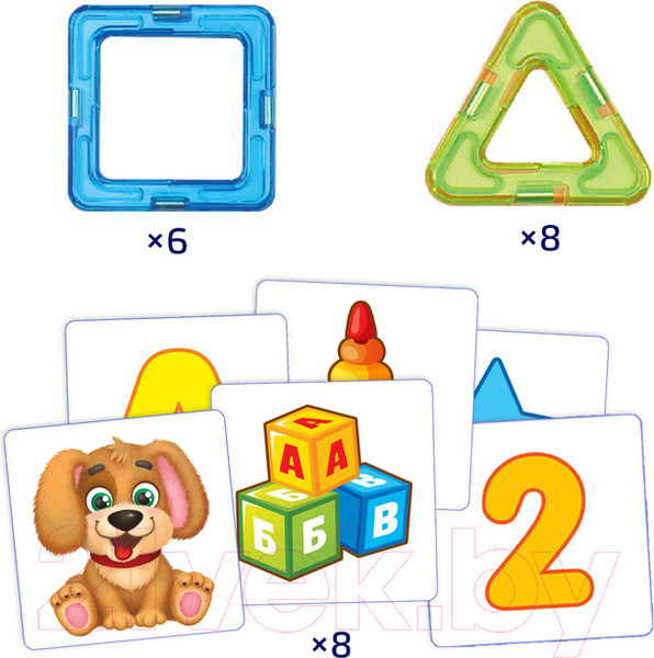 Изображение товара Конструктор магнитный Unicon Magical Magnet / 3568156