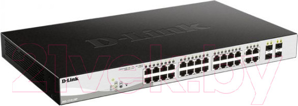 Изображение товара Коммутатор D-Link DGS-1210-28P/FL1A