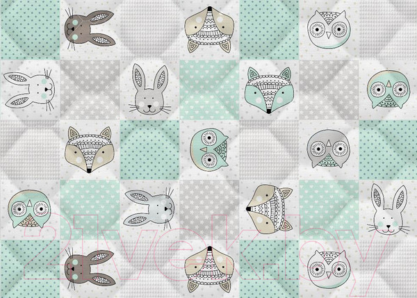 Изображение товара Матрас в кроватку Proson Лисенок Print 120x120