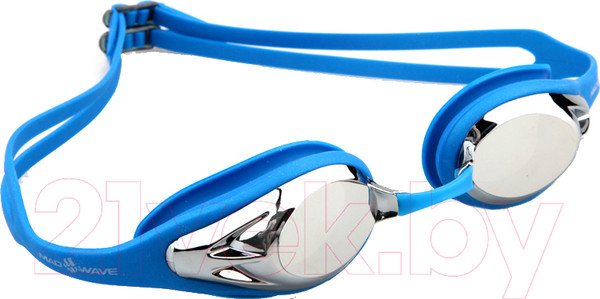 Изображение товара Очки для плавания Mad Wave Alligator Mirror (синий)