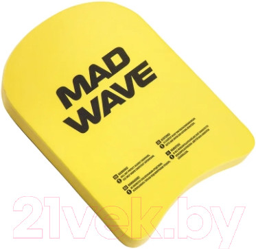 Изображение товара Доска для плавания Mad Wave Kids (желтый)