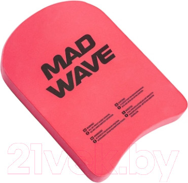 Изображение товара Доска для плавания Mad Wave Kids (красный)