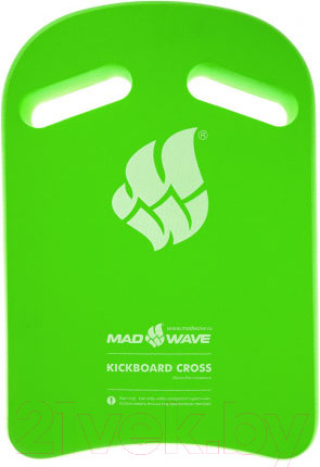Изображение товара Доска для плавания Mad Wave Cross (зеленый)