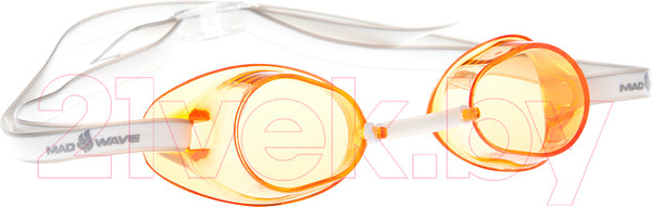 Изображение товара Очки для плавания Mad Wave Racer SW (оранжевый)