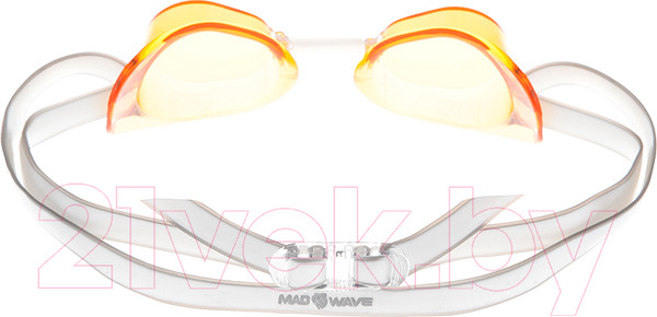 Изображение товара Очки для плавания Mad Wave Racer SW (оранжевый)