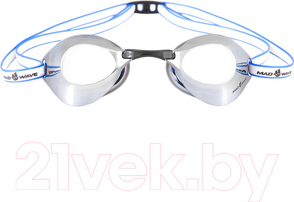 Изображение товара Очки для плавания Mad Wave Turbo Racer II Mirror (синий)