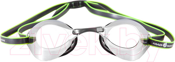Изображение товара Очки для плавания Mad Wave Turbo Racer II Mirror (черный)