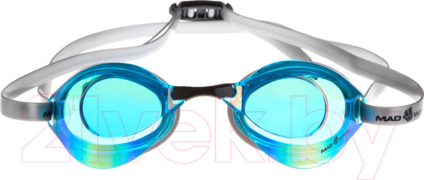 Изображение товара Очки для плавания Mad Wave Turbo Racer II Rainbow (бирюзовый)