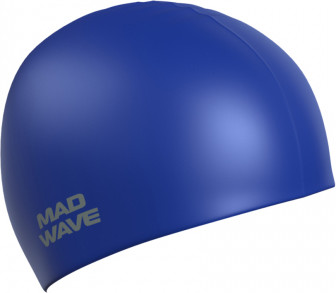 Изображение товара Шапочка для плавания Mad Wave Intensive (синий)