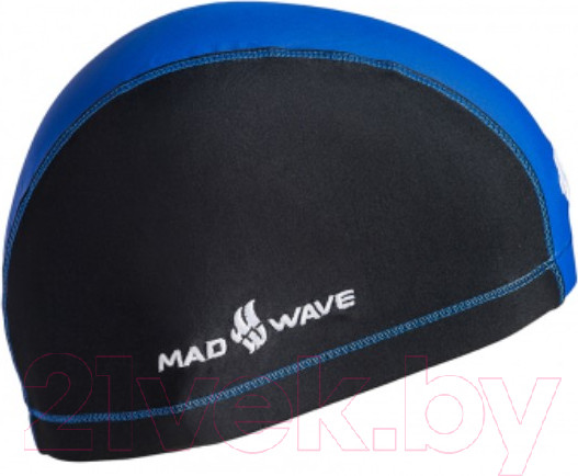 Изображение товара Шапочка для плавания Mad Wave Lycra Doutone (синий)