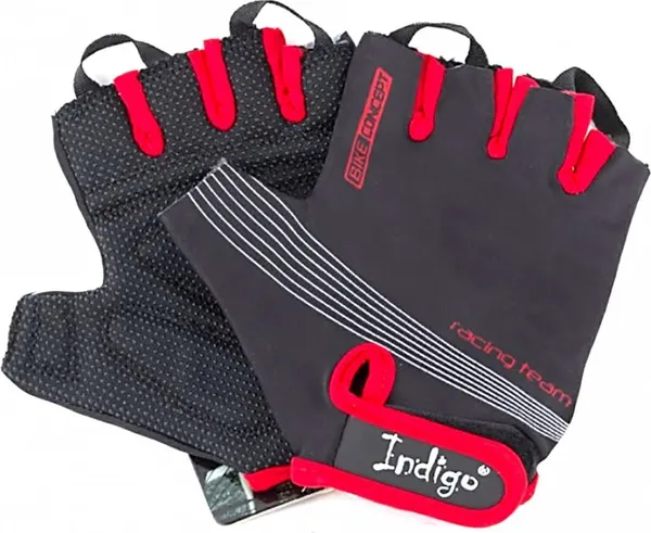 Изображение товара Велоперчатки Indigo Sport SB-01-8203 (XL, черный/красный)