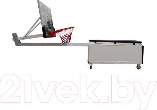 Изображение товара Баскетбольный стенд DFC STAND56SG (143x80см)