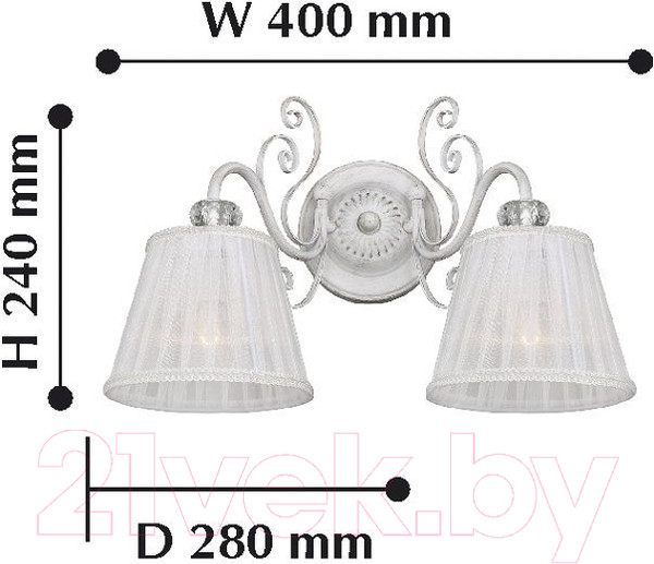 Изображение товара Бра F-Promo F-promo Amanda 2150-2W