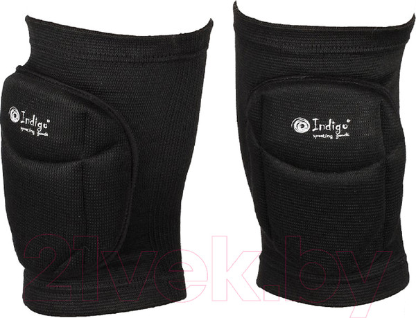 Изображение товара Наколенники защитные Indigo Sport 2010С-TSP (L, черный)