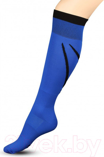 Изображение товара Гетры футбольные Indigo Sport Спорт 3-1 (р-р 38-40, васильковый)