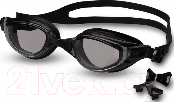 Изображение товара Очки для плавания Indigo Sport Pike GT21-3 (черный)