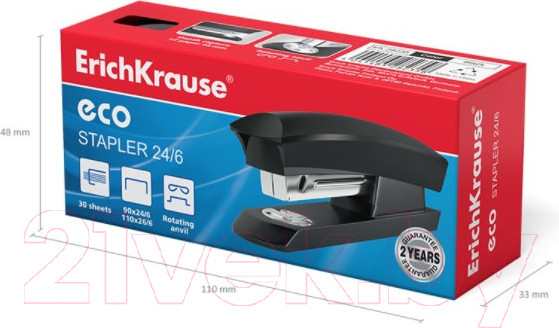 Изображение товара Степлер Erich Krause Eco / 28235