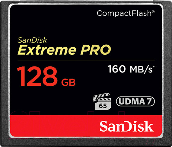 Изображение товара Карта памяти SanDisk Extreme Pro CompactFlash 128GB (SDCFXPS-128G-X46)