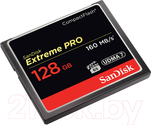 Изображение товара Карта памяти SanDisk Extreme Pro CompactFlash 128GB (SDCFXPS-128G-X46)