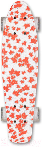Изображение товара Пенни борд Indigo Sport Splash LS-P2206B (красный/белый)