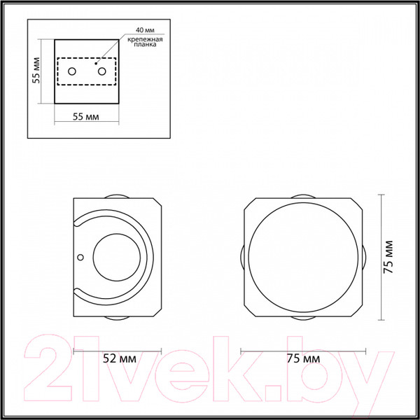Изображение товара Бра Odeon Light Miko 4222/8WL