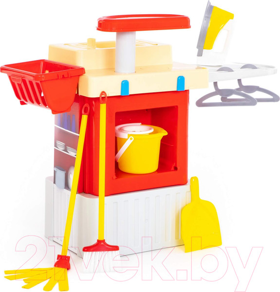 Изображение товара Комплект бытовой техники игрушечный Полесье Infinity basic №3. Стиральная машина / 42293 (в коробке)