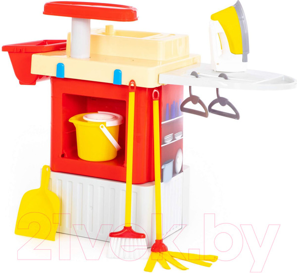 Изображение товара Комплект бытовой техники игрушечный Полесье Infinity basic №3. Стиральная машина / 42293 (в коробке)