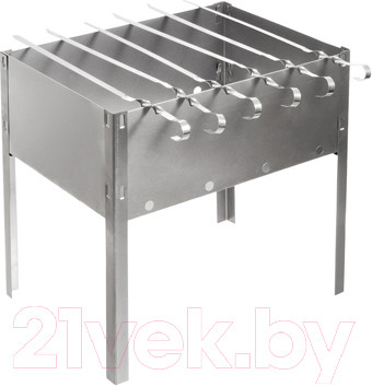 Изображение товара Мангал Boyscout 350x250x350 / 61235 (+ 6 шампуров)