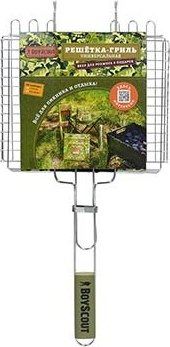 Изображение товара Решетка для мангала Boyscout Универсальная с веером 57(+5)x30x25x5
