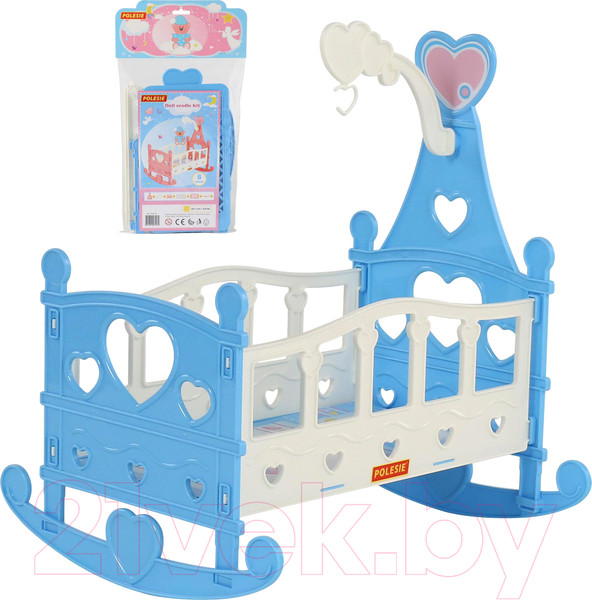 Изображение товара Аксессуар для куклы Полесье Кроватка №3 / 62079