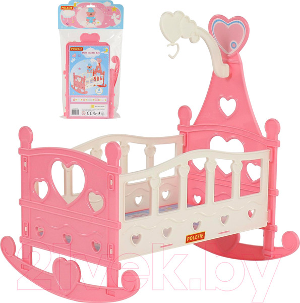 Изображение товара Аксессуар для куклы Полесье Кроватка №3 / 62079