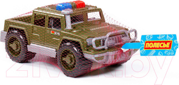 Изображение товара Автомобиль игрушечный Полесье Защитник военный патрульный / 63625