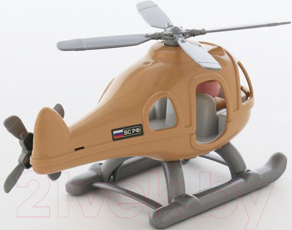 Изображение товара Вертолет игрушечный Полесье Гром-сафари / 67722