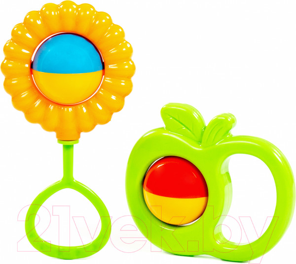 Изображение товара Набор погремушек Полесье Ассорти / 47144