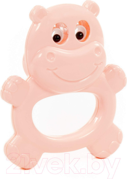 Изображение товара Погремушка Полесье Бегемотик / 61805