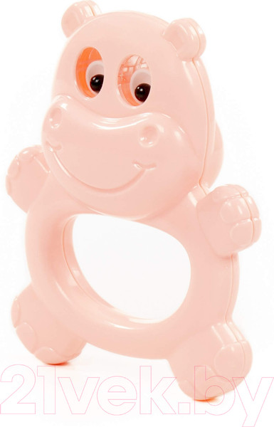 Изображение товара Погремушка Полесье Бегемотик / 61805