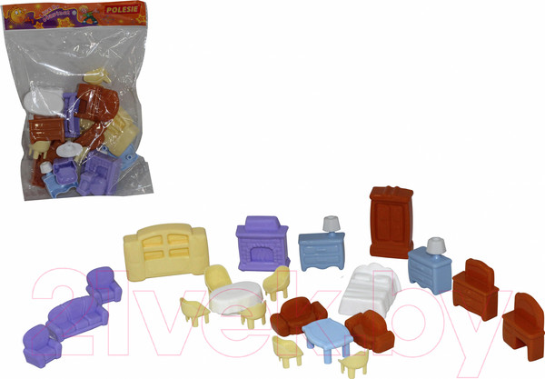 Изображение товара Аксессуар для куклы Полесье Набор мебель №5 / 49360
