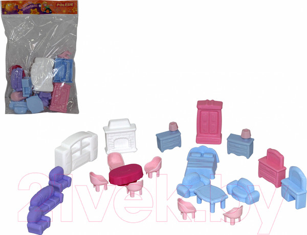Изображение товара Аксессуар для куклы Полесье Набор мебель №5 / 49360