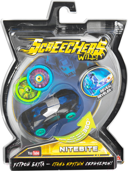 Изображение товара Игрушка-трансформер Screechers Найтбайт / 34821