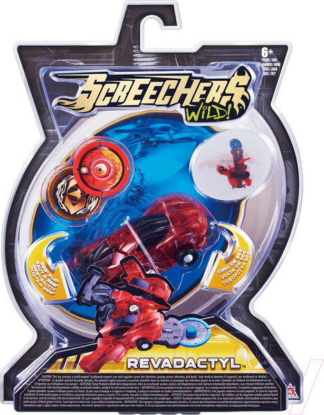 Изображение товара Игрушка-трансформер Screechers Ревадактиль / 34818