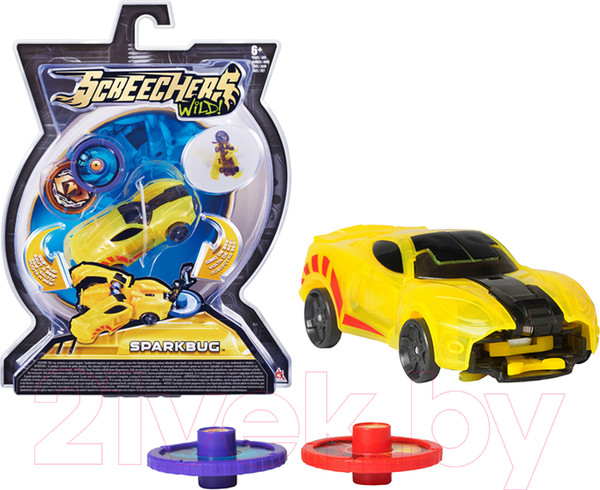 Изображение товара Игрушка-трансформер Screechers Спаркбаг / 34822