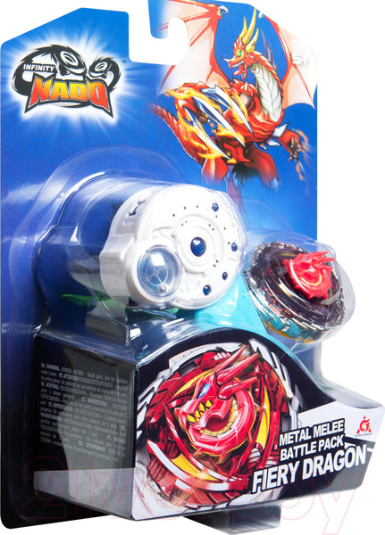Изображение товара Игрушка детская Infinity Nado Волчок Классик Fiery Dragon / 37698