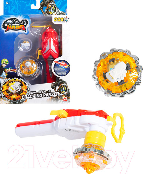 Изображение товара Игрушка детская Infinity Nado Волчок Ориджинал Cracking Panzer / 37702