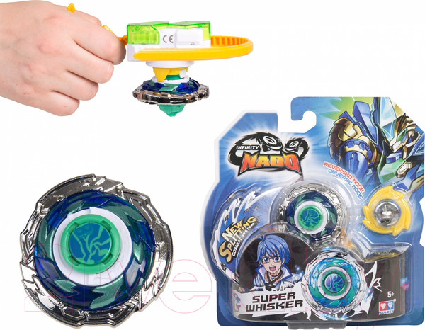 Изображение товара Игрушка детская Infinity Nado Волчок Стандарт Super Whisker / 36046