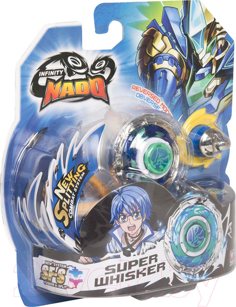 Изображение товара Игрушка детская Infinity Nado Волчок Стандарт Super Whisker / 36046