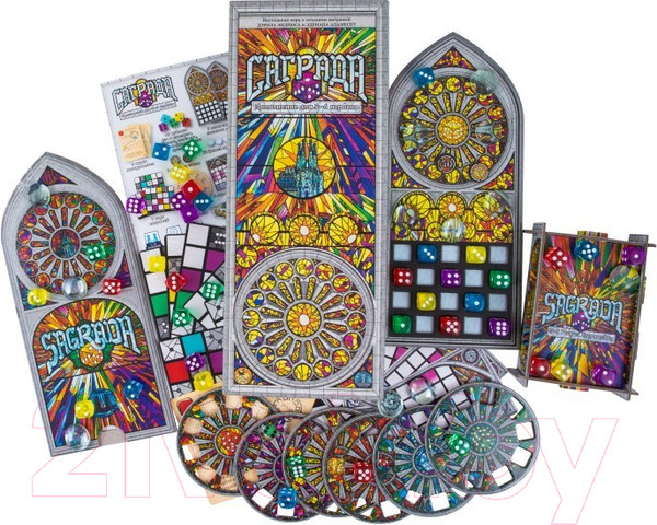 Изображение товара Дополнение к настольной игре Crowd Games Саграда. Дополнение для 5-6 игроков / 16094