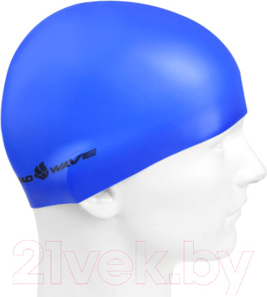Изображение товара Шапочка для плавания Mad Wave Metal (синий)