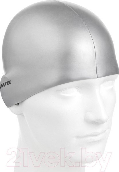 Изображение товара Шапочка для плавания Mad Wave Metal (серебристый)