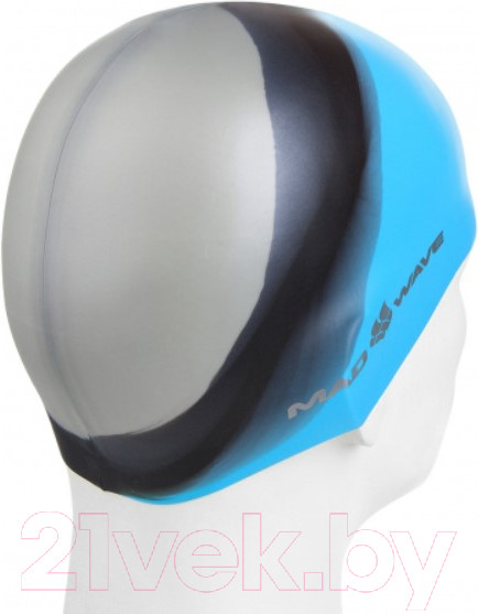 Изображение товара Шапочка для плавания Mad Wave Multi Adult (голубой)