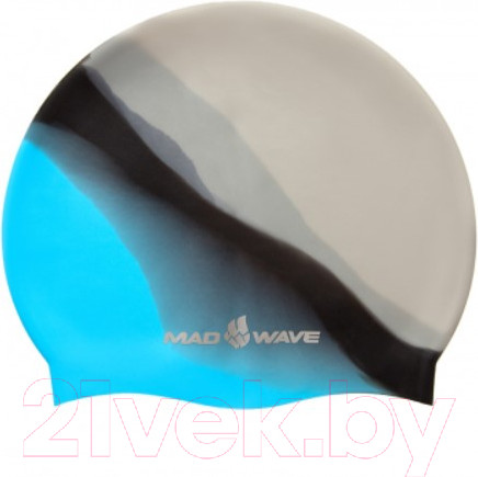 Изображение товара Шапочка для плавания Mad Wave Multi Adult (голубой)
